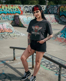 Vintage Washed Eagle crop