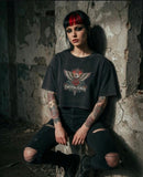 Vintage Washed Eagle crop