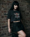 Vintage Washed Eagle crop